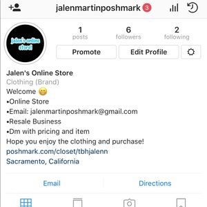 NOT FOR SALE *ONLINE STORE INSTAGRAM*